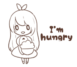 a monochrome (English version) sticker #6233980