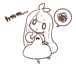 a monochrome (English version) sticker #6233986