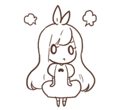 a monochrome (English version) sticker #6233989