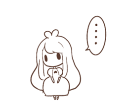 a monochrome (English version) sticker #6233993