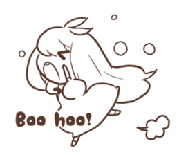 a monochrome (English version) sticker #6233995