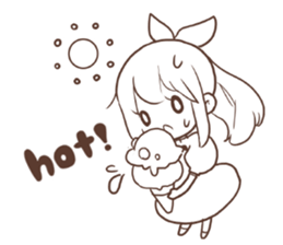 a monochrome (English version) sticker #6233996