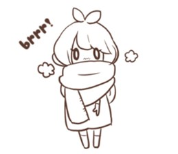 a monochrome (English version) sticker #6233997