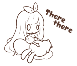 a monochrome (English version) sticker #6234003