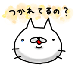 cute stray cat4 sticker #6234325