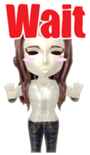 American friend 3D sticker sticker #6234414