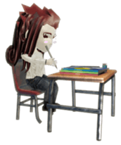 American friend 3D sticker sticker #6234420