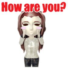 American friend 3D sticker sticker #6234429