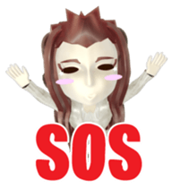 American friend 3D sticker sticker #6234434