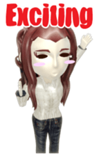 American friend 3D sticker sticker #6234439