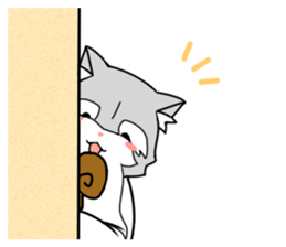 Cat of the hermit sticker #6234988