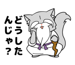 Cat of the hermit sticker #6234992