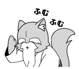 Cat of the hermit sticker #6234994