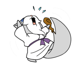 Cat of the hermit sticker #6235001