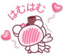 LOVE LOVE! I like you3 -Chocolate bear- sticker #6235259