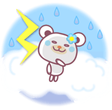 LOVE LOVE! I like you3 -Chocolate bear- sticker #6235268