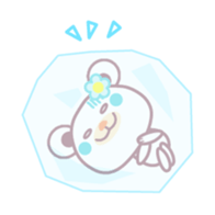 LOVE LOVE! I like you3 -Chocolate bear- sticker #6235270