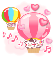 LOVE LOVE! I like you3 -Chocolate bear- sticker #6235278