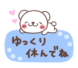 bear heart 30 sticker #6235709