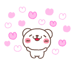 bear heart 30 sticker #6235718