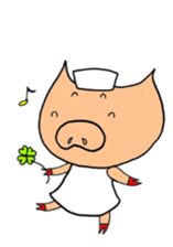 go for it,nurse bu-ko! sticker #6235887