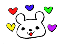 Brush bear sticker #6235968