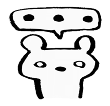 Brush bear sticker #6235988