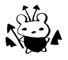 Brush bear sticker #6236003