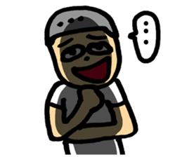 silly boy sticker #6236289