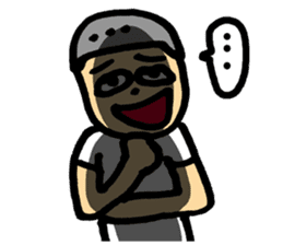 silly boy sticker #6236289