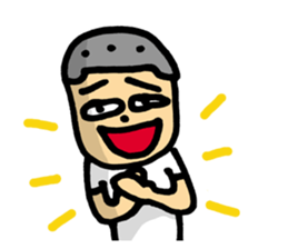 silly boy sticker #6236293