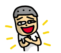 silly boy sticker #6236293