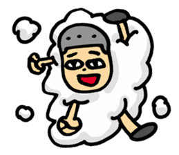 silly boy sticker #6236294