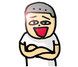 silly boy sticker #6236297