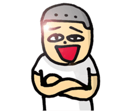 silly boy sticker #6236297