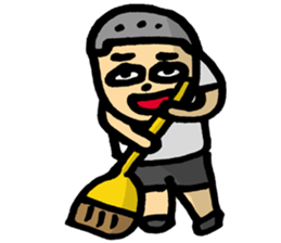 silly boy sticker #6236311