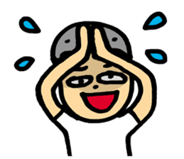 silly boy sticker #6236321