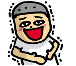 silly boy sticker #6236326