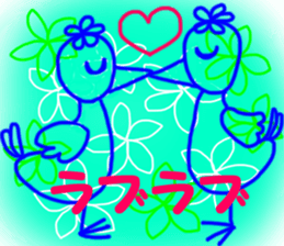 HULA-girl KILALA sticker #6236855