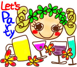 HULA-girl KILALA sticker #6236864