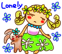 HULA-girl KILALA sticker #6236867