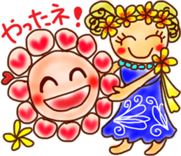HULA-girl KILALA sticker #6236874
