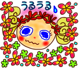 HULA-girl KILALA sticker #6236875