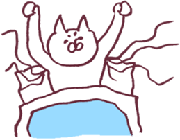 The cat which I drew 2 sticker #6237009