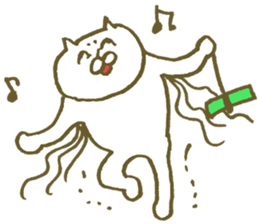 The cat which I drew 2 sticker #6237016