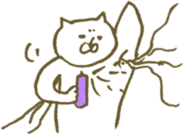 The cat which I drew 2 sticker #6237023