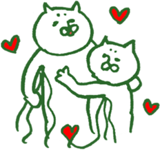 The cat which I drew 2 sticker #6237026