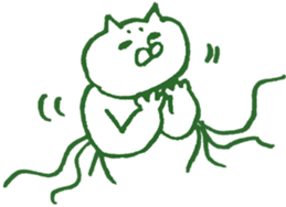 The cat which I drew 2 sticker #6237031