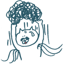 The cat which I drew 2 sticker #6237035