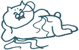 The cat which I drew 2 sticker #6237036